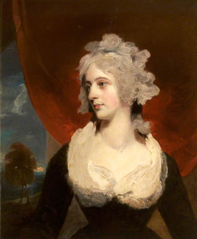 Charlotte Dee, vintage artwork by Thomas Lawrence, 12x8" (A4) Poster