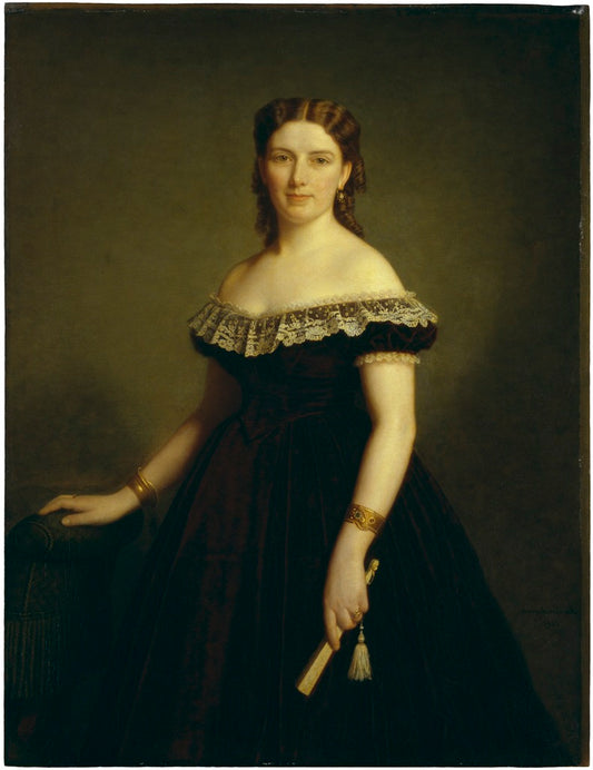 Jane Cederlund, vintage artwork by Amalia Lindegren, A3 (16x12") Poster Print
