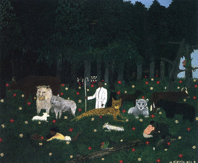 The Holy Mountain III by Horace Pippin,16x12(A3) Poster