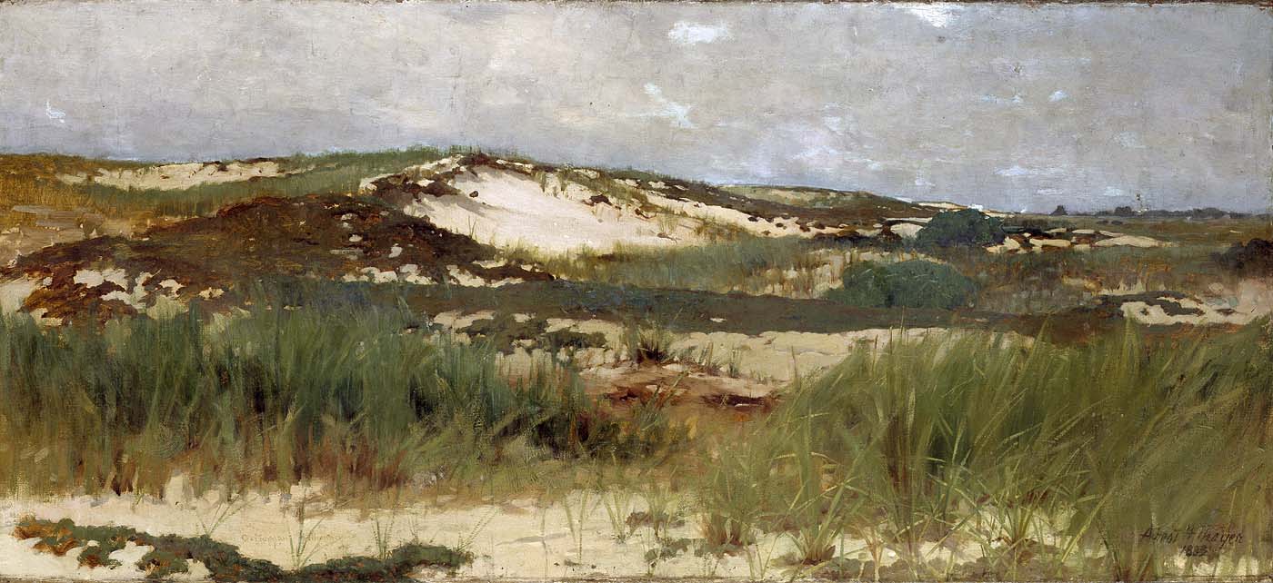 Nantucket Sand Dune, vintage artwork by Charles McIlhenney, 12x8" (A4) Poster