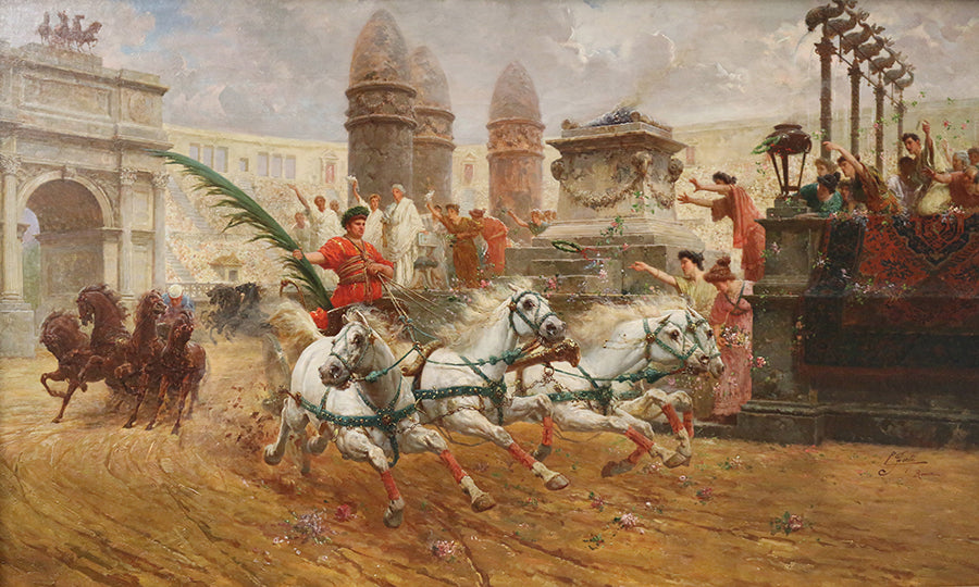 Charioteer by Edouardo Ettore Forti,16x12(A3) Poster