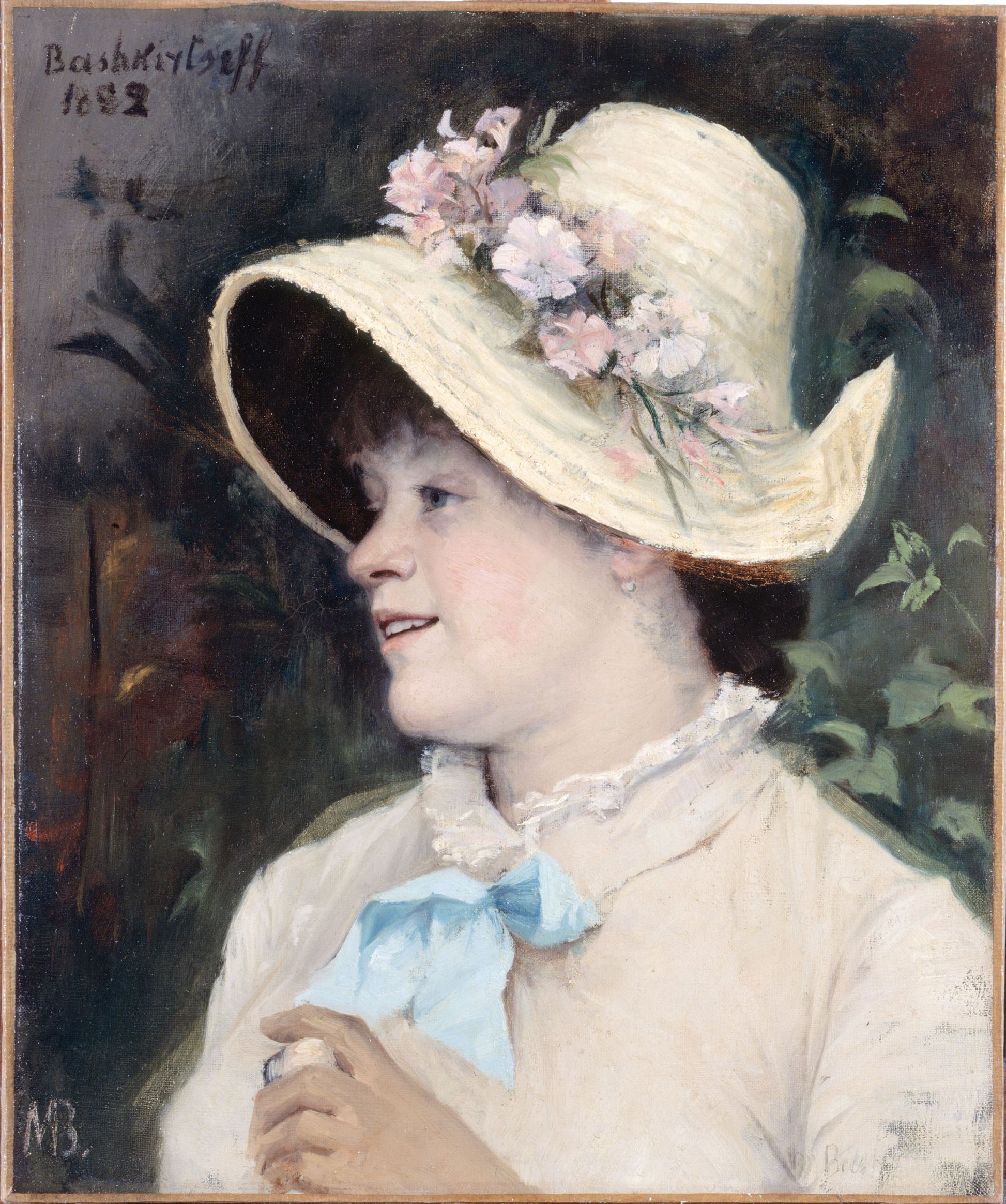 Paris, Portrait of Irma by Marie Bashkirtseff,A3(16x12")Poster