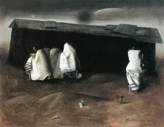 Camp Synagogue by Felix Nussbaum,16x12(A3) Poster