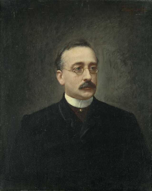  Bonnevie, lawyer and mayor of Christiania by Hans Heyerdahl,A3(16x12")Poster