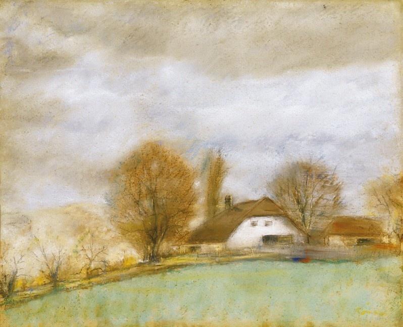 After Spring Rain by Jozsef Rippl-Ronai,A3(16x12")Poster