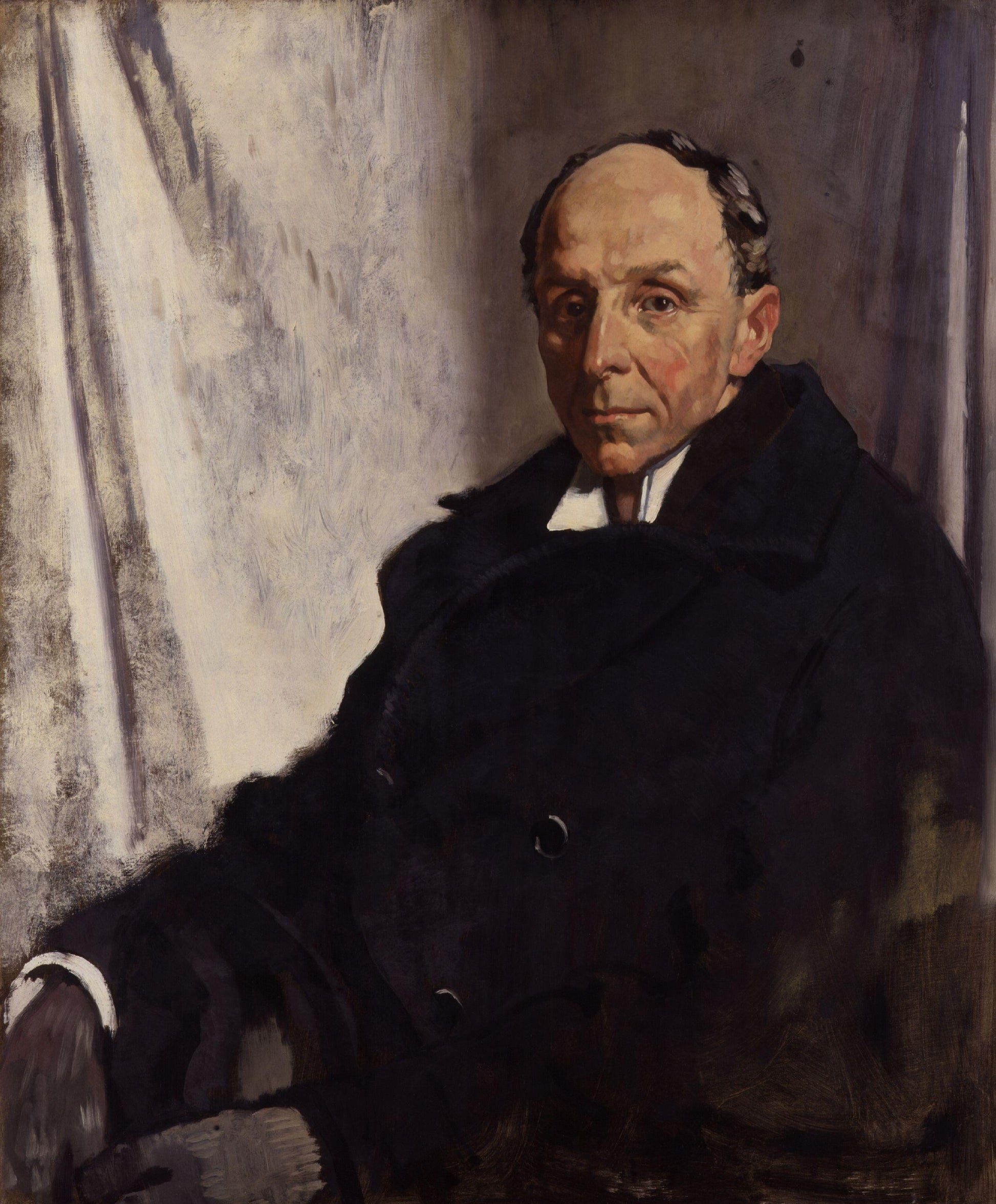 Edgar Algernon Robert Gascoyne Cecil, 1st Viscount Cecil of Chelwood, vintage artwork by Sir William Orpen, R.A., R.H.A., 12x8" (A4) Poster