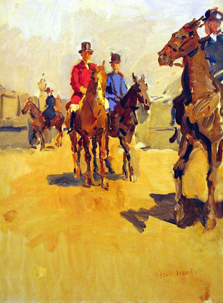 The Hunt's Return by Isaac Israels,A3(16x12")Poster