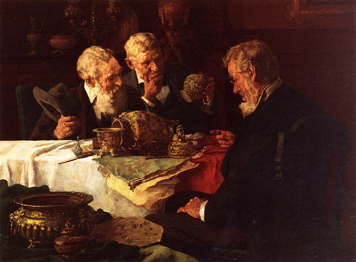 The Appraiser by Louis Charles Moeller,A3(16x12")Poster