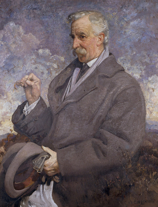 Sir Walter Baldwin Spencer, vintage artwork by George W. Lambert, 12x8" (A4) Poster