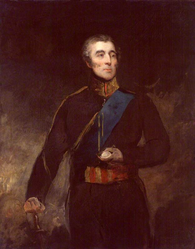Arthur Wellesley, 1st Duke of Wellington, vintage artwork by John Jackson, 12x8" (A4) Poster