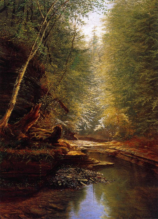 Watkins Glenn, vintage artwork by James Hope, A3 (16x12") Poster Print