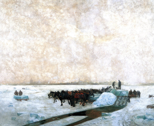Ice Harvest by Maurice Cullen,A3(16x12")Poster