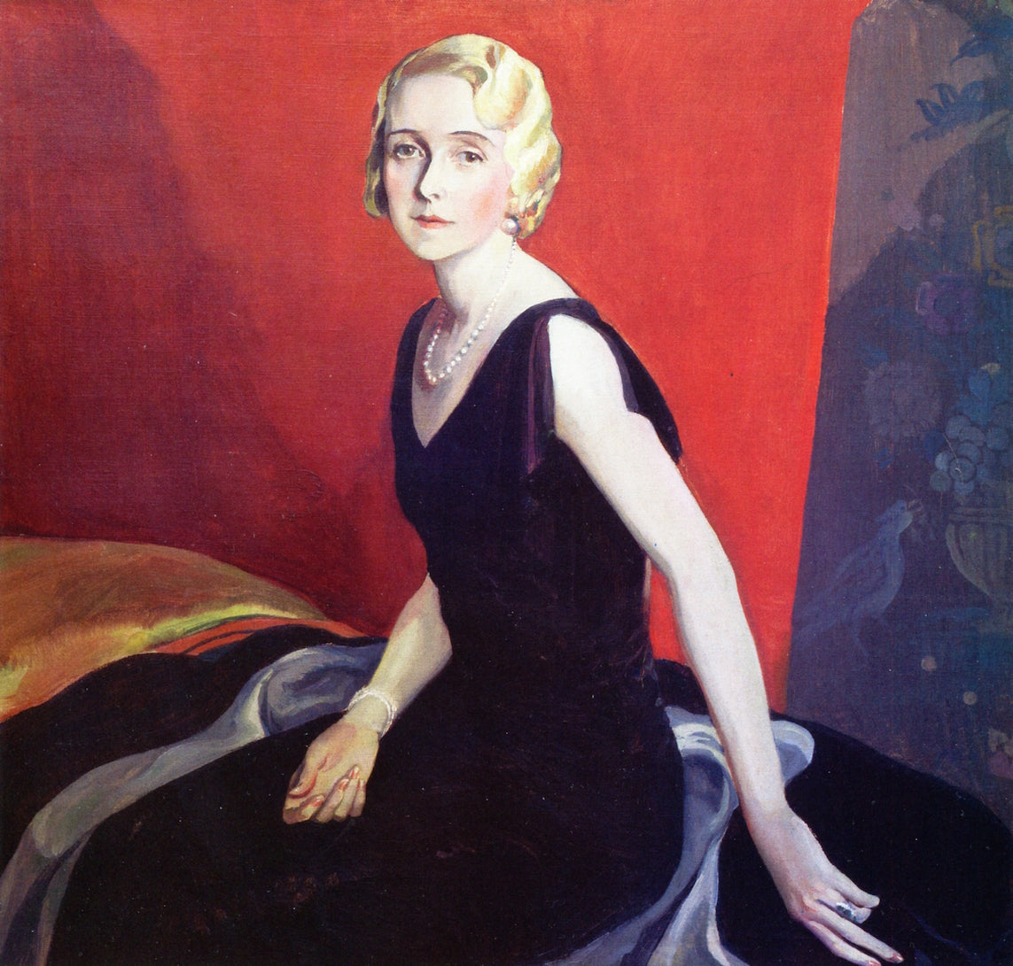 Mrs. Grace Osborne, vintage artwork by Alexander O. Levy, 12x8" (A4) Poster