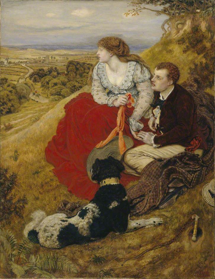 by ron's Dream, vintage artwork by Ford Madox Brown, A3 (16x12") Poster Print