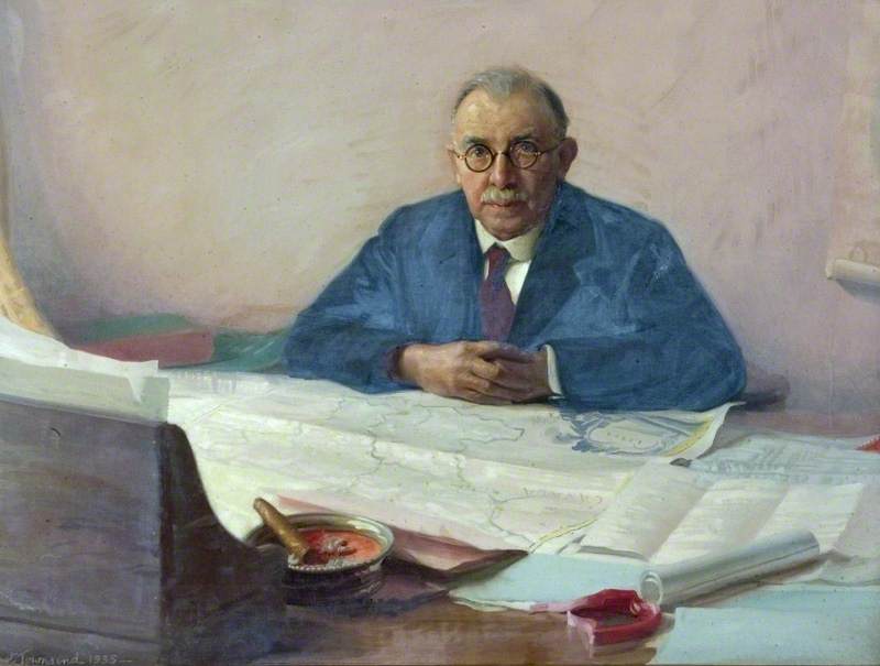 The Right Honourable J. H. Thomas by Ernest Townsend,16x12(A3) Poster