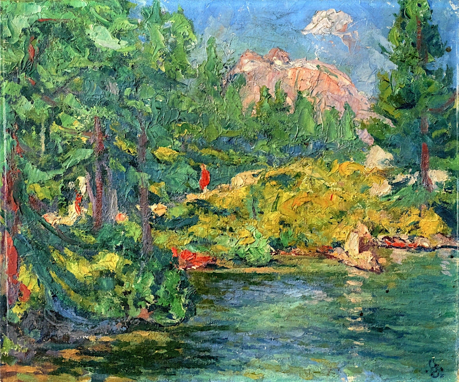 Bitaberghsee near Maloja by Giovanni Giacometti,A3(16x12")Poster