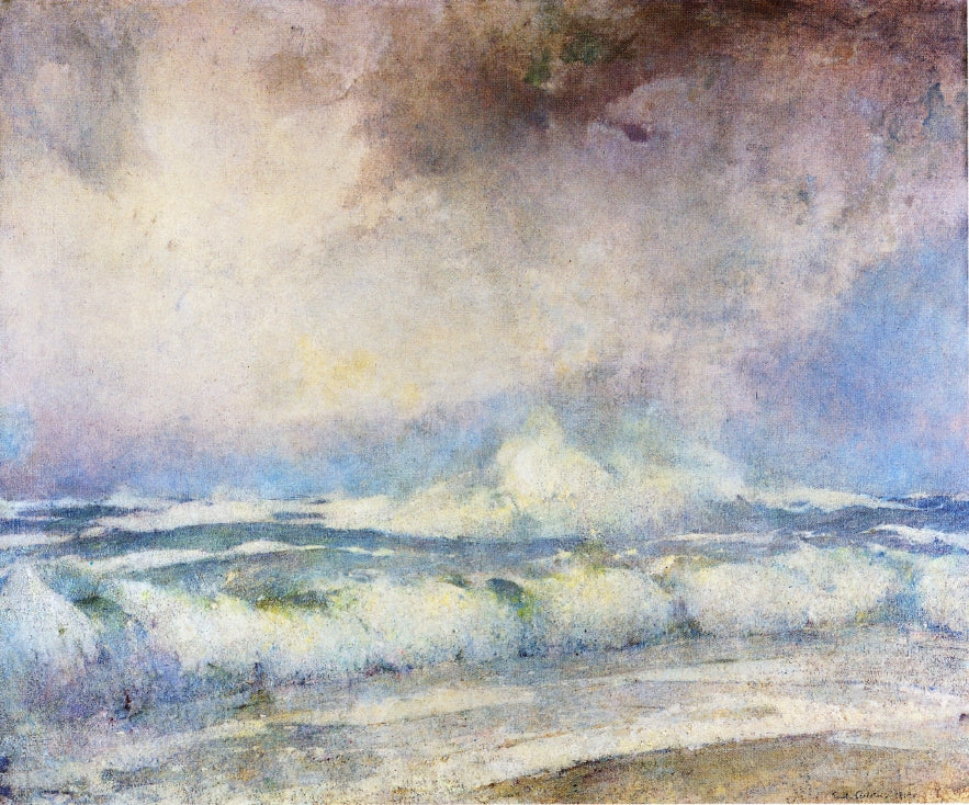 Meeting of the Seas by Emil (Soren Emil) Carlsen,A3(16x12")Poster