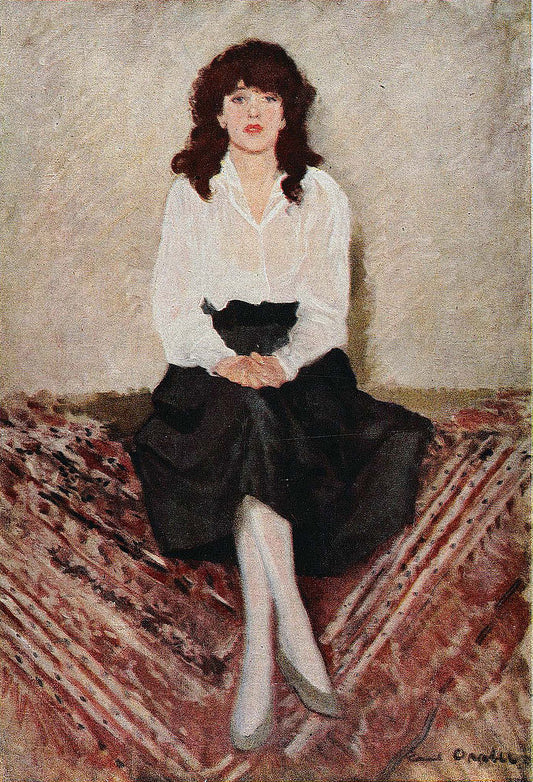 Nadja by Ernst Oppler,A3(16x12")Poster