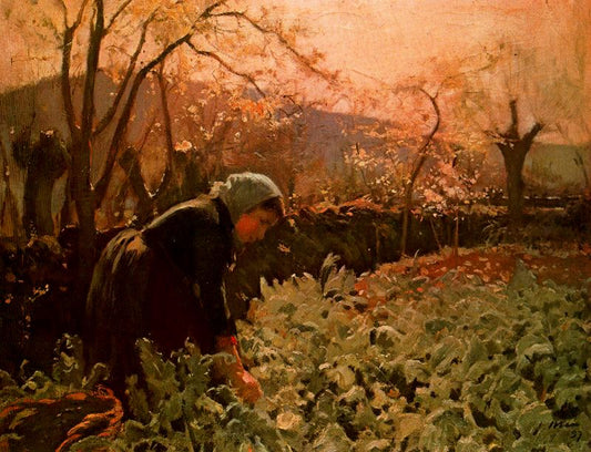 Horta, vintage artwork by Joaquin Mir  Trinxet, 12x8" (A4) Poster