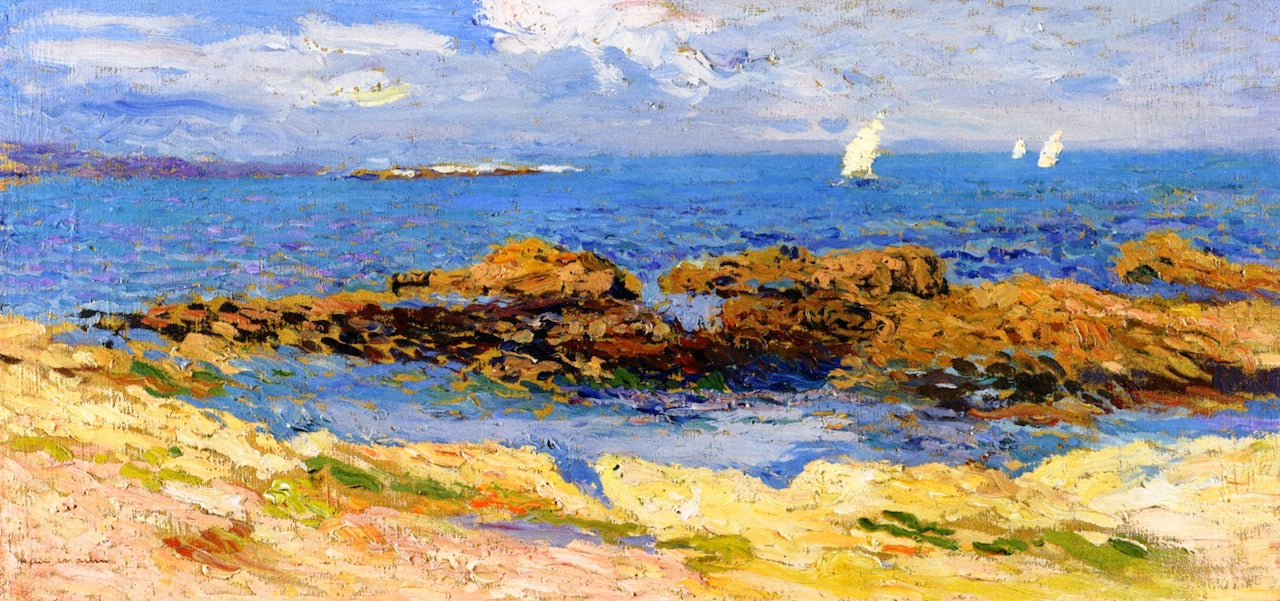 Environs de Saint-Malo by Henri Martin,A3(16x12")Poster