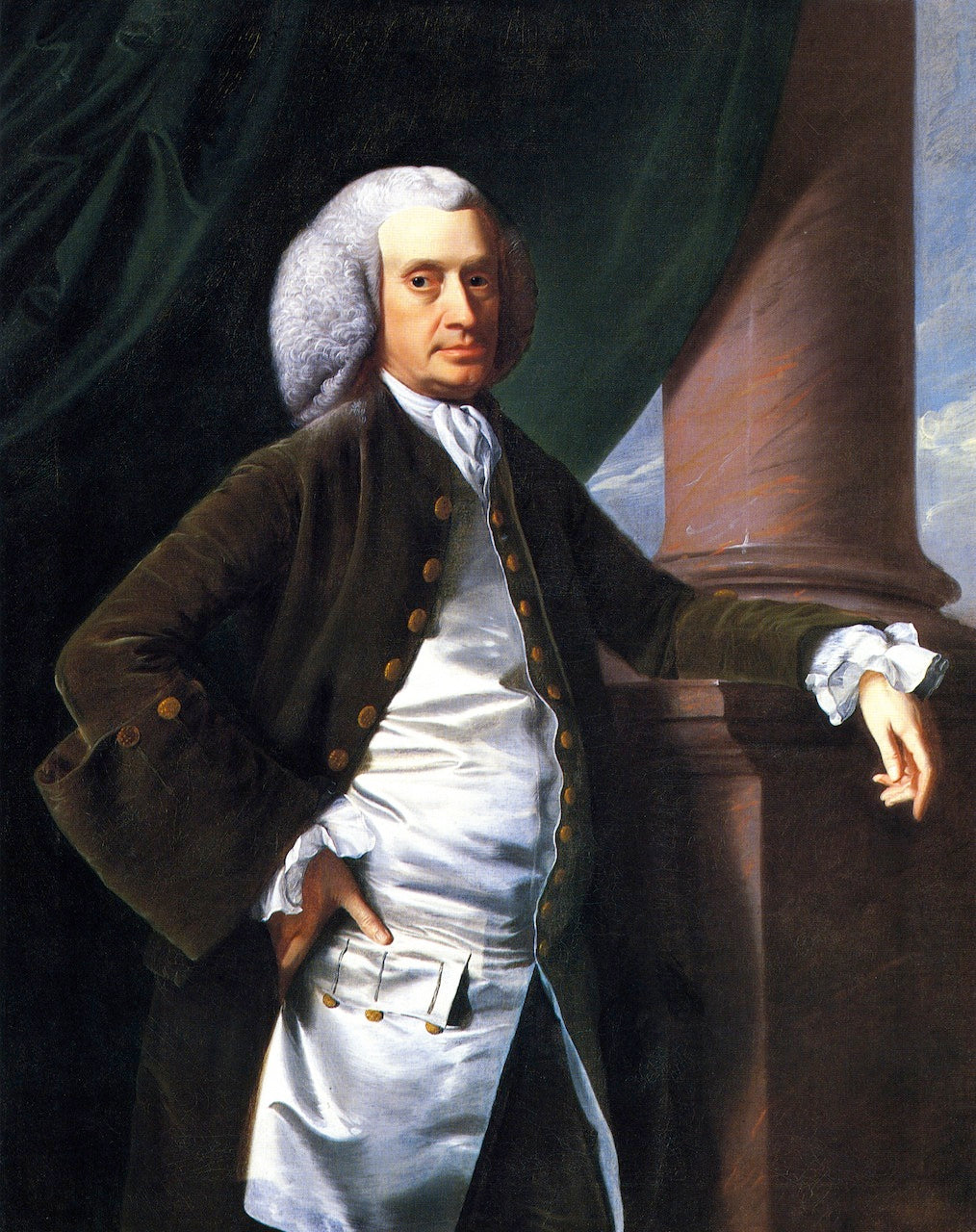 John Gray, vintage artwork by John Singleton Copley, 12x8" (A4) Poster