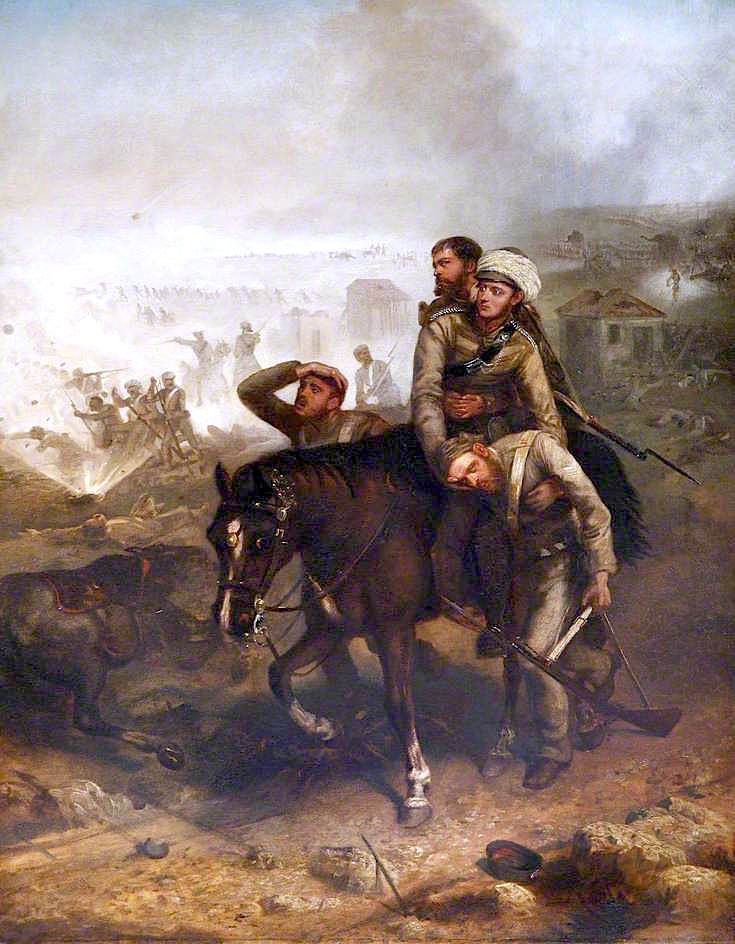 Lieutenant William George Cubitt....., vintage artwork by Louis William Desanges, A3 (16x12") Poster Print