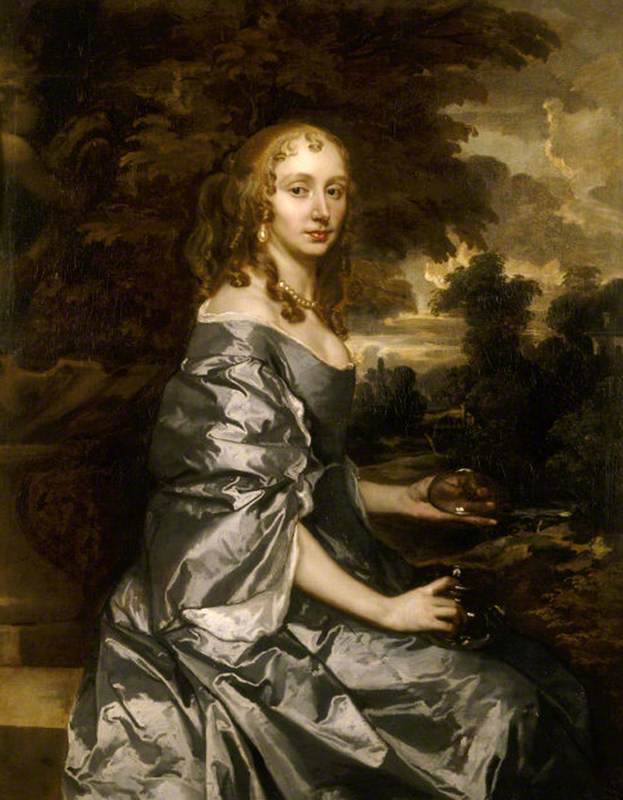 Arabella Bankes, vintage artwork by Peter Lely, 12x8" (A4) Poster