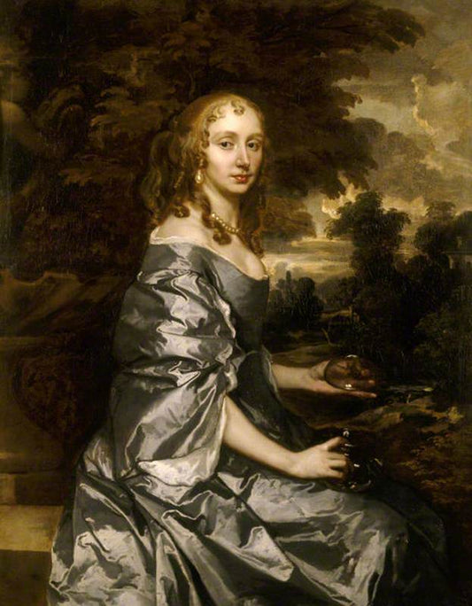 Arabella Bankes, vintage artwork by Peter Lely, 12x8" (A4) Poster