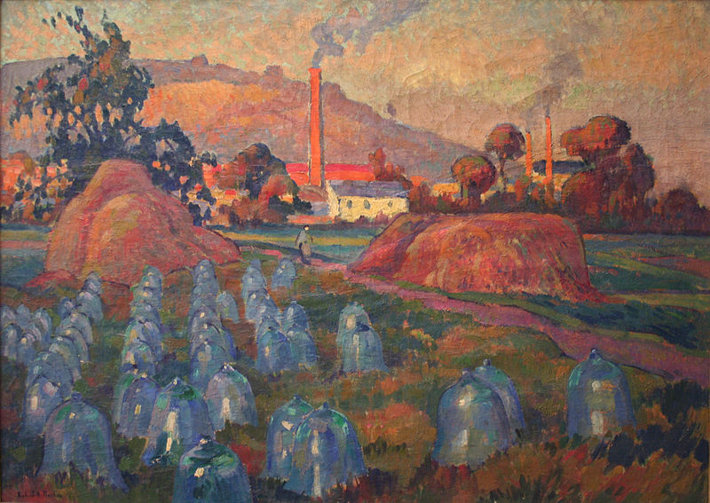 The Market Garden by Robert Antoine Pinchon,16x12(A3) Poster