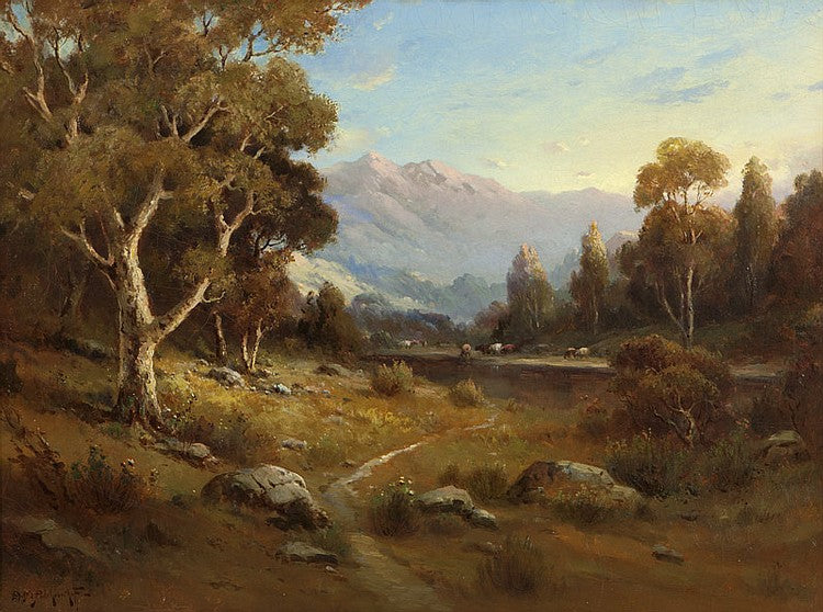 California landscape by Alexis Matthew Podchernikoff,16x12(A3) Poster