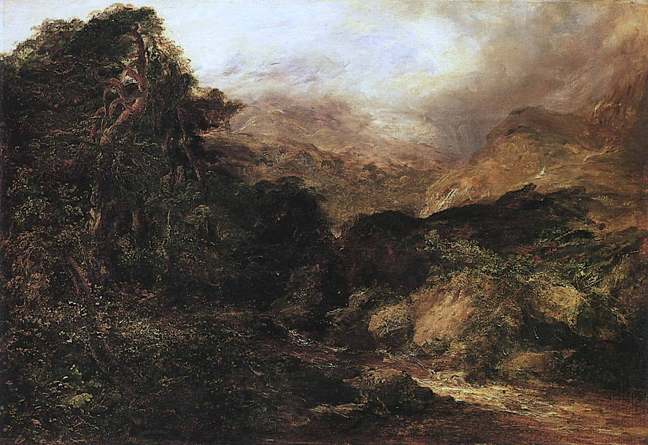 Glen Affric, vintage artwork by Horatio McCulloch, A3 (16x12") Poster Print