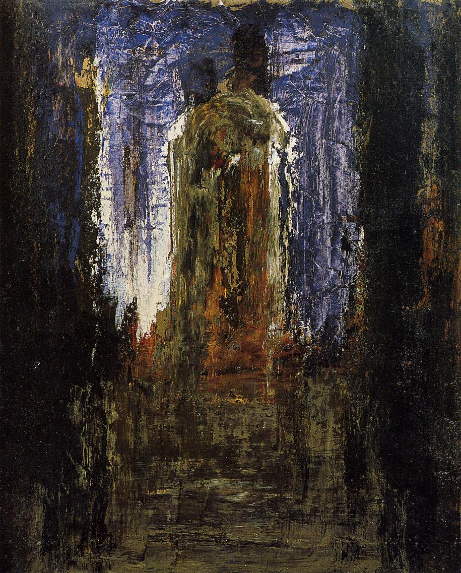 Abstract (study), vintage artwork by Gustave Moreau, 12x8" (A4) Poster