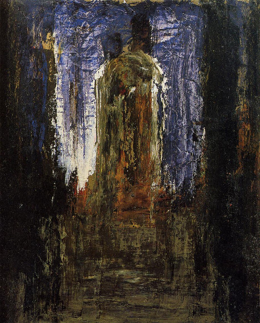 Abstract (study), vintage artwork by Gustave Moreau, 12x8" (A4) Poster