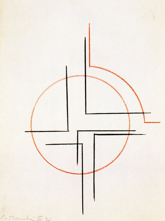 Space-Force Construction by Liubov Popova,16x12(A3) Poster