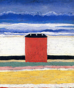 Red House by Kasimir Malevich,16x12(A3) Poster