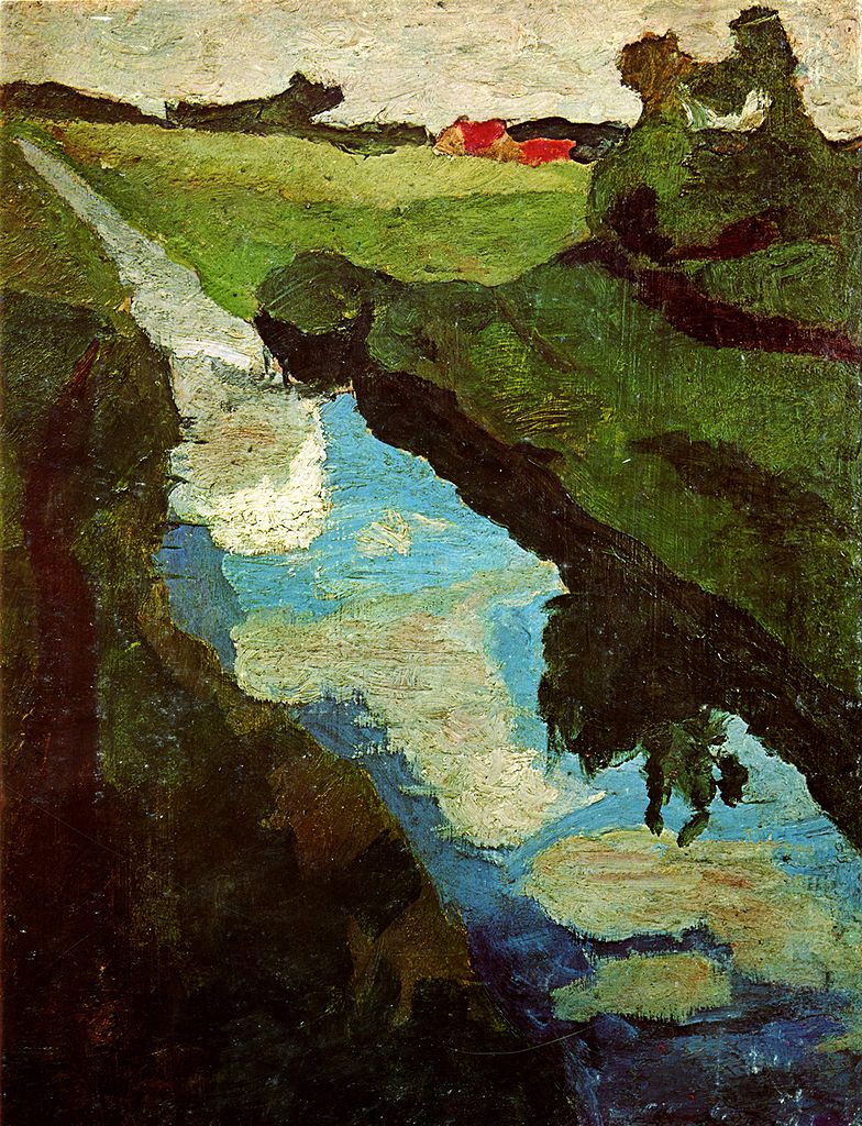 The Moor, vintage artwork by Paula Modersohn-Becker, 12x8" (A4) Poster