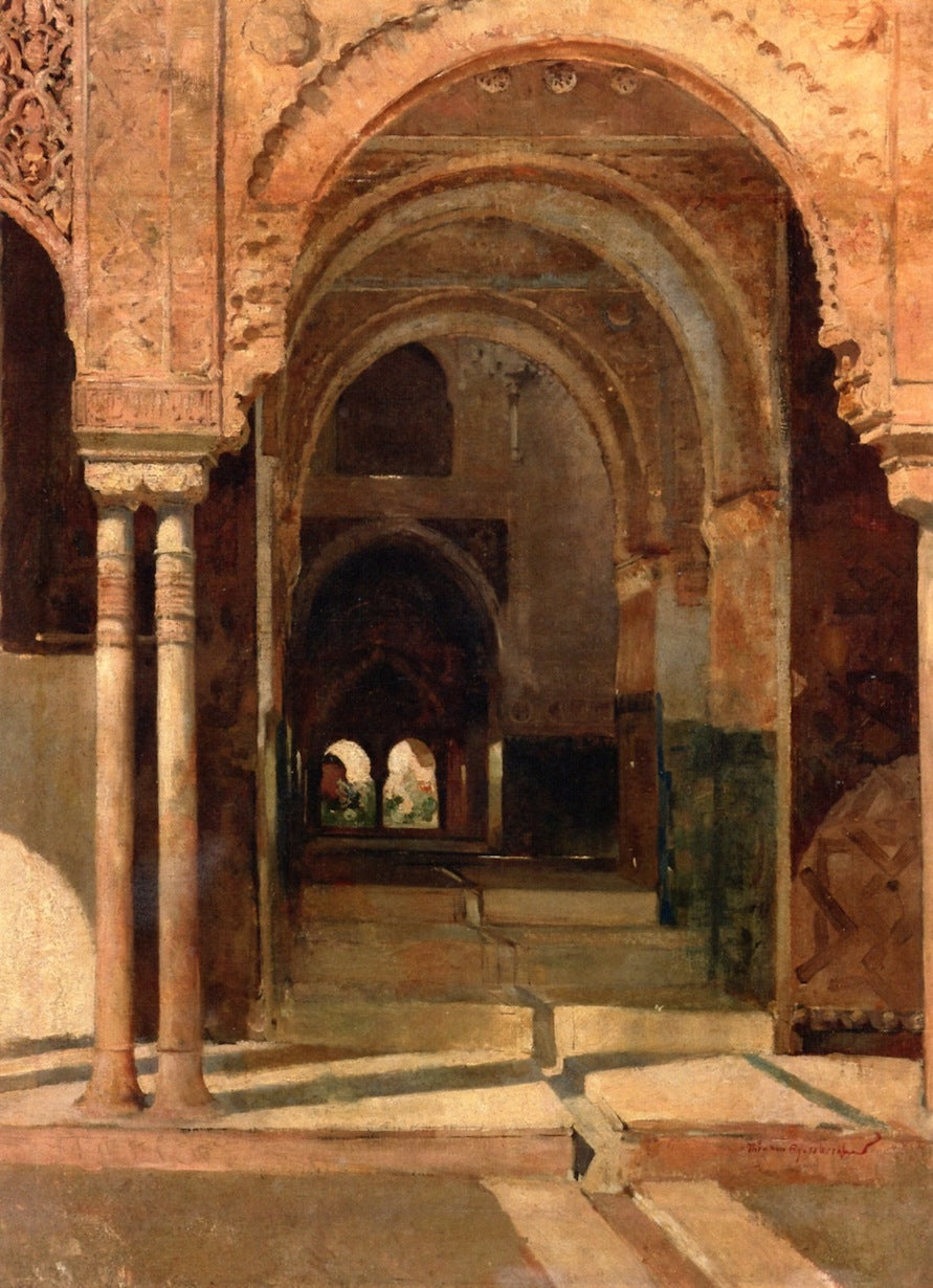The Alhambra by Theo van Rysselberghe,A3(16x12")Poster