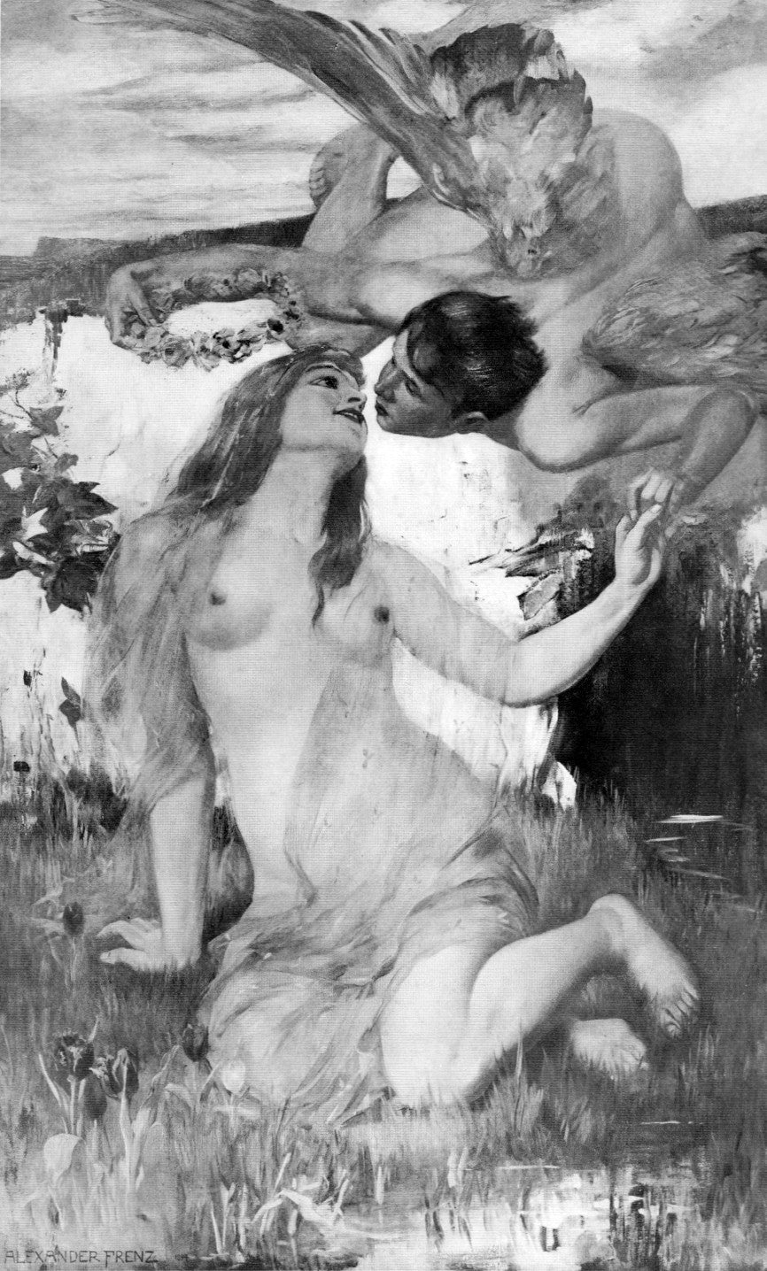 The Spring kisses the Earth by Alexander Frenz,A3(16x12")Poster
