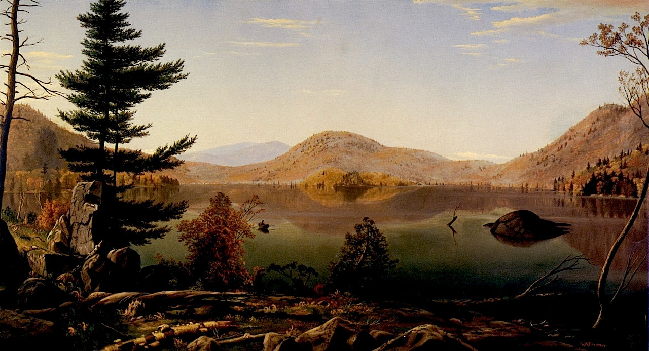 Lake Lila by Levi Wells Prentice,A3(16x12")Poster