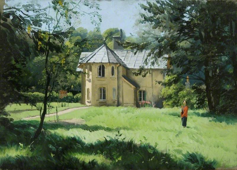 Daye House, Wilton Park, Wiltshire by Rex Whistler,16x12(A3) Poster