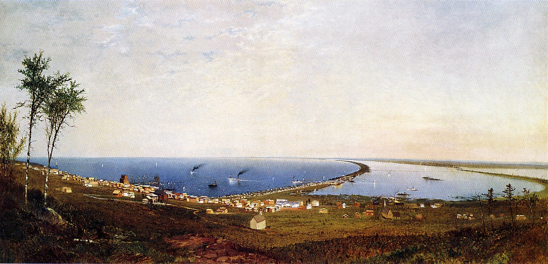Duluth, vintage artwork by Gilbert Munger, 12x8" (A4) Poster