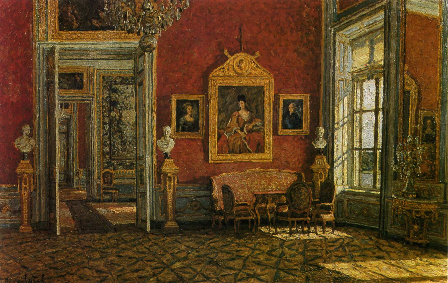 Interior in Kuskovo by Petr Petrovichev,16x12(A3) Poster