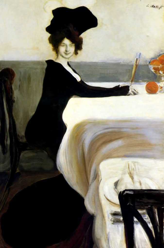 Dinner by Leon Bakst,A3(16x12")Poster