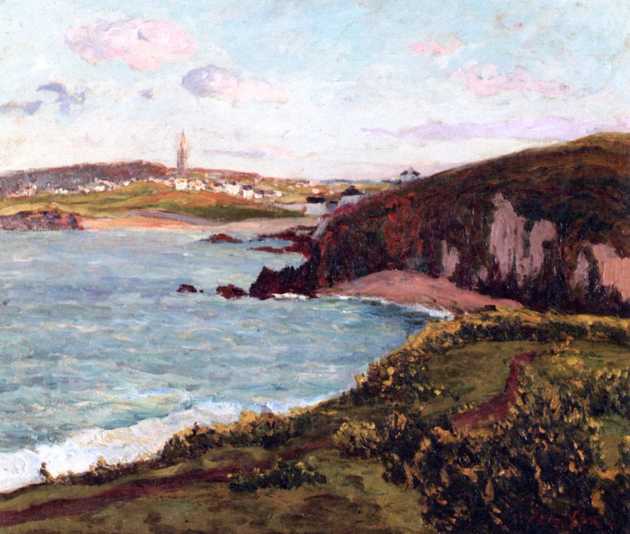 Landscape near Douarnenez, Brittany by Maxime Maufra,A3(16x12")Poster