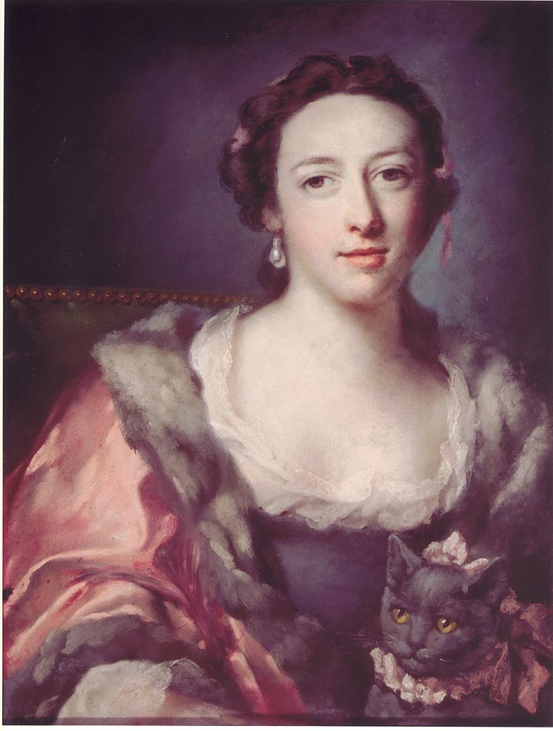 Henrietta Child, nee Henrietta Knight, vintage artwork by Francis Cotes, R.A., 12x8" (A4) Poster