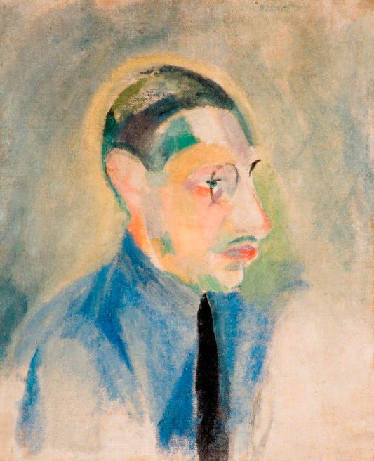 Igor Stravinsky (1882-1971), vintage artwork by Robert Delaunay, 12x8" (A4) Poster