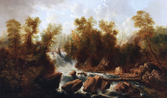 View in Ravine...Dundas, vintage artwork by Henry Nesbitt McEvoy, 12x8" (A4) Poster