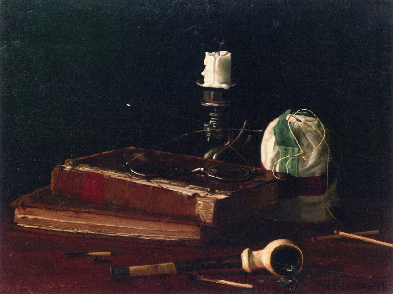 Still LIfe, vintage artwork by Claude Raguet Hirst, 12x8" (A4) Poster
