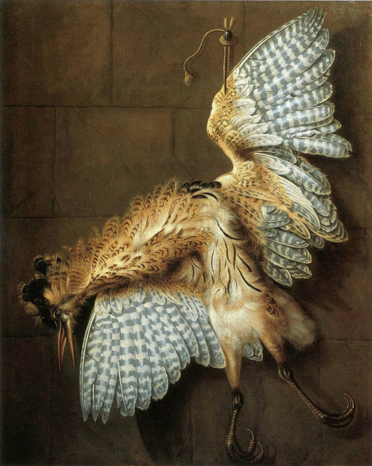 The Butor, vintage artwork by Sebastien Stoskopff, 12x8" (A4) Poster