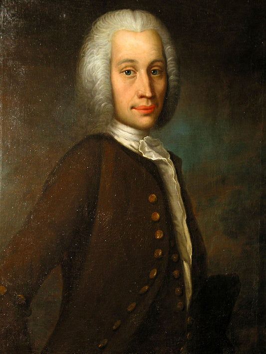Anders Celsius, vintage artwork by Olof Arenius, 12x8" (A4) Poster